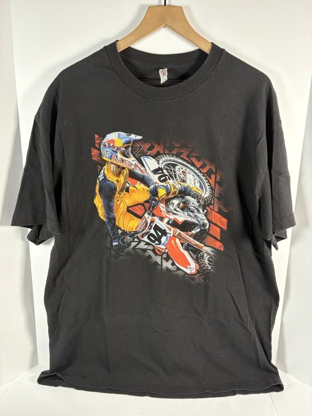 Vintage Ken Roczen 94 Red Bull KTM Motocross T Shirt Mens XL Alstyle Racing Tee